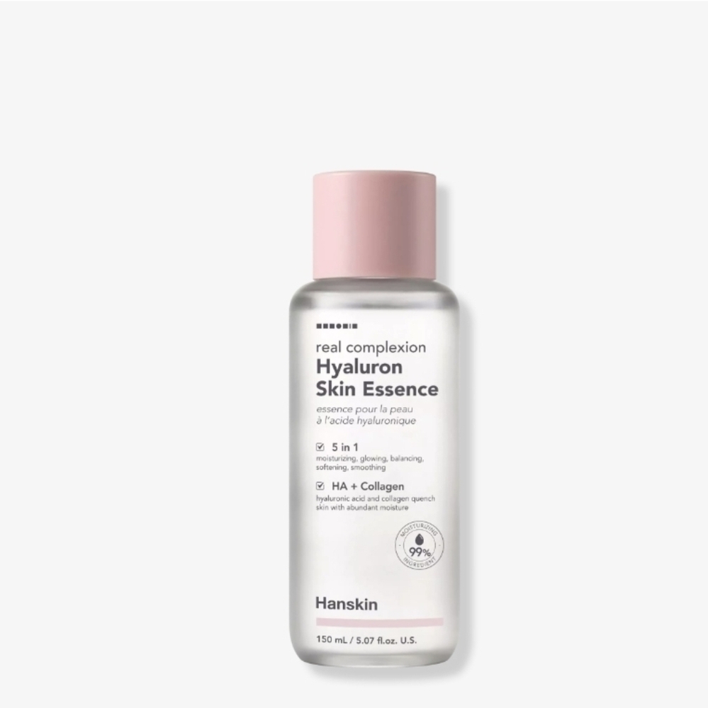 🪷5/$25! HANSKIN Hyaluron Skin Essence 5 in 1 HA+ Collagen Travel Size